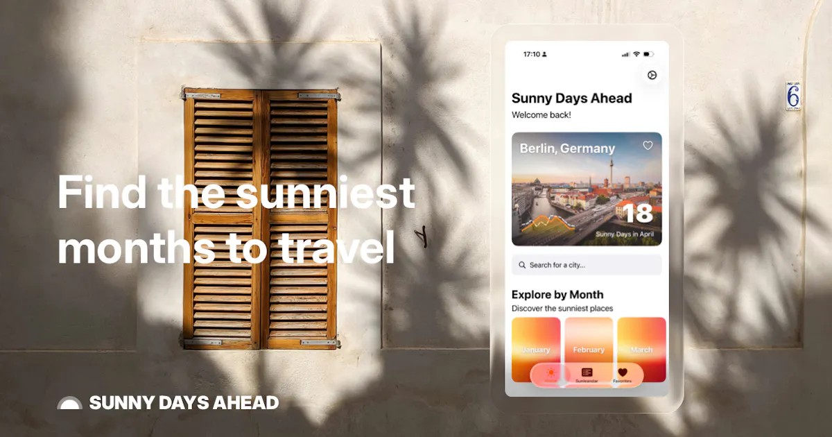 Sunny Days Ahead