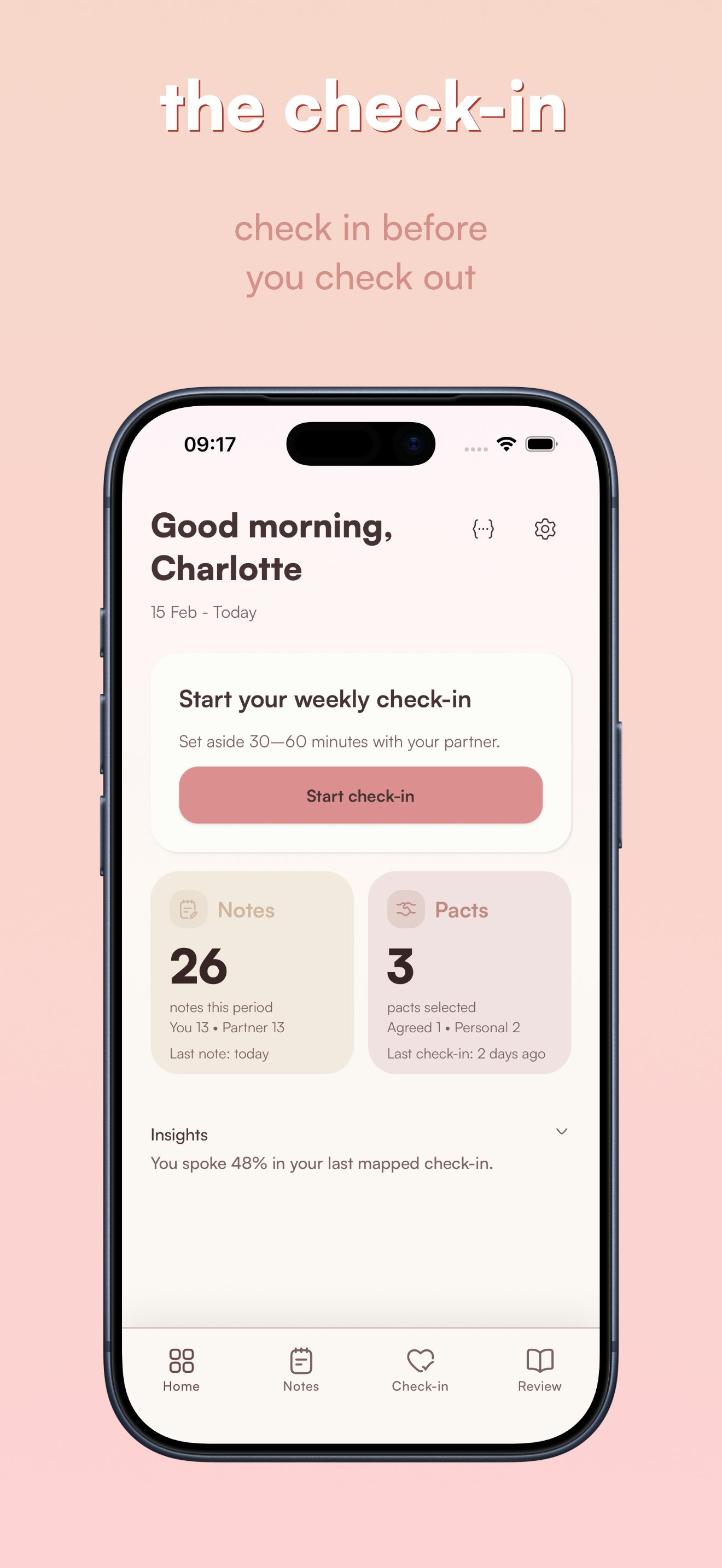 the check-in gallery image