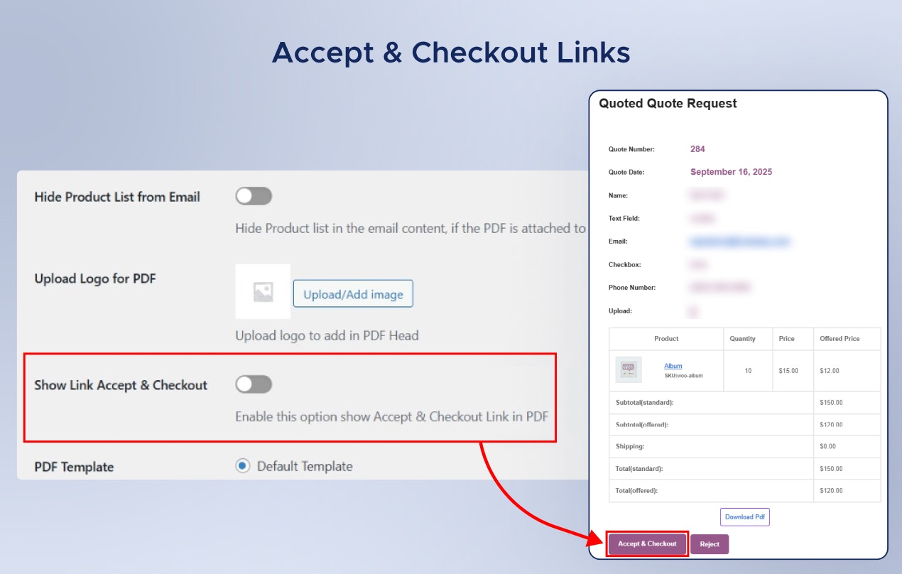 B2B Request a Quote for WooCommerce - Let customers request quotes and negotiate bulk pricing media 4