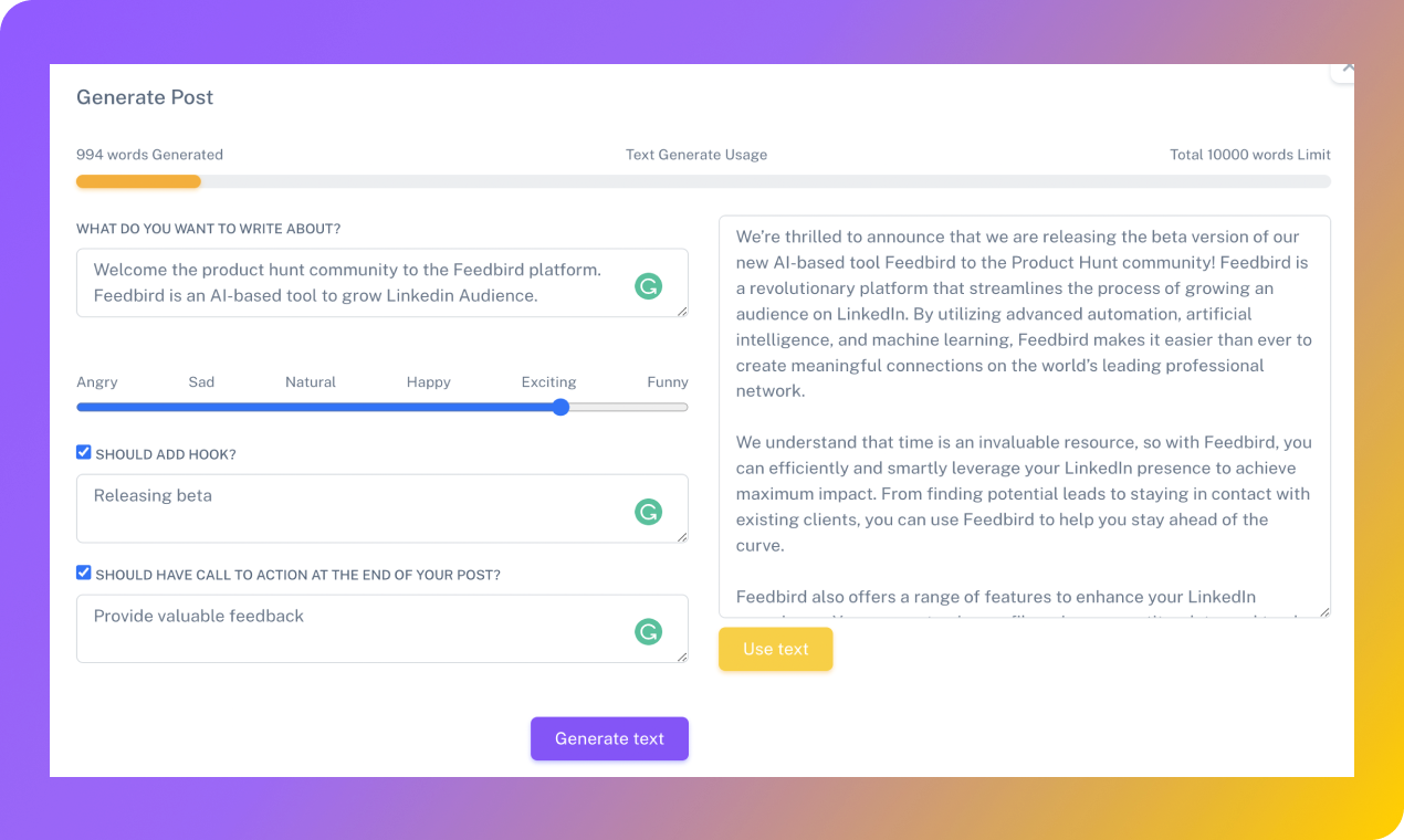Feedbird media 3