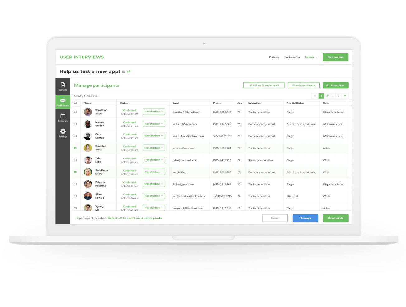 User Interviews Research Hub