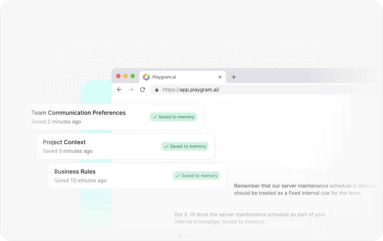 Playgram - Multi-LLM workspace for teams screenshot 3