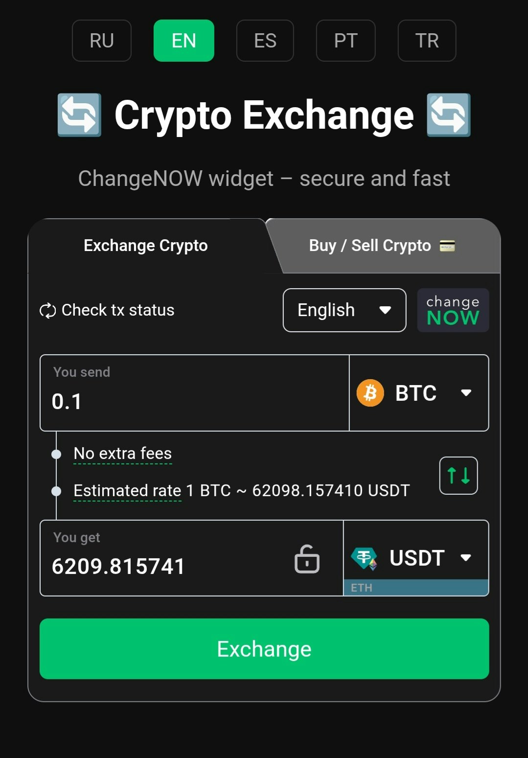 CryptoSwap Bot gallery image