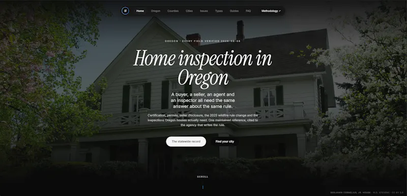 Oregon Home Inspection Guide screenshot 2