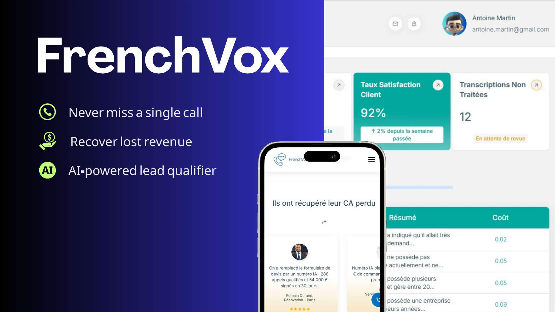 FrenchVox logo