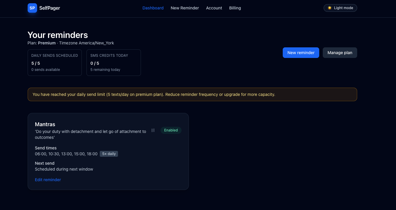SelfPager - Screenshot 3 preview