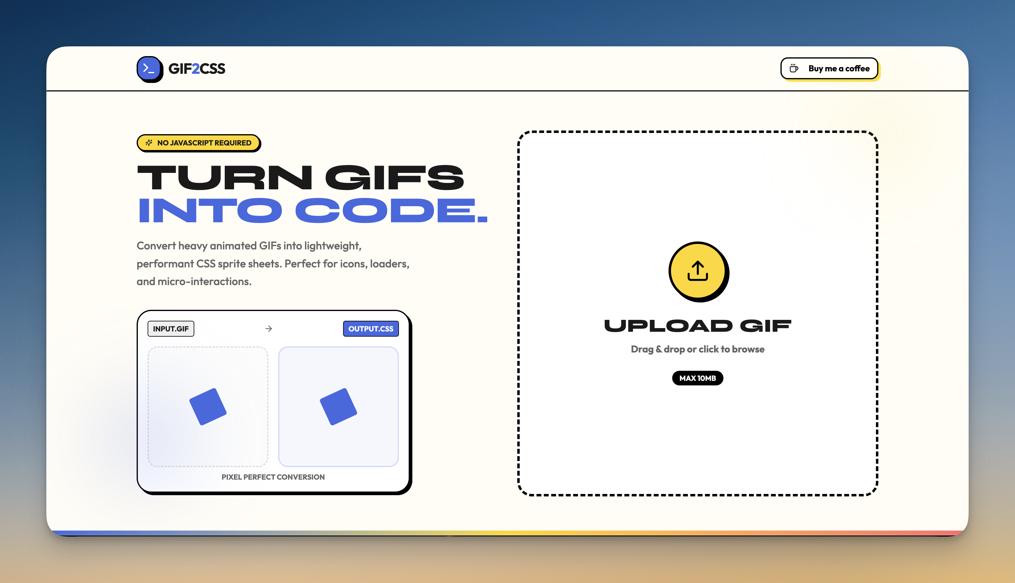 GIF2CSS gallery image