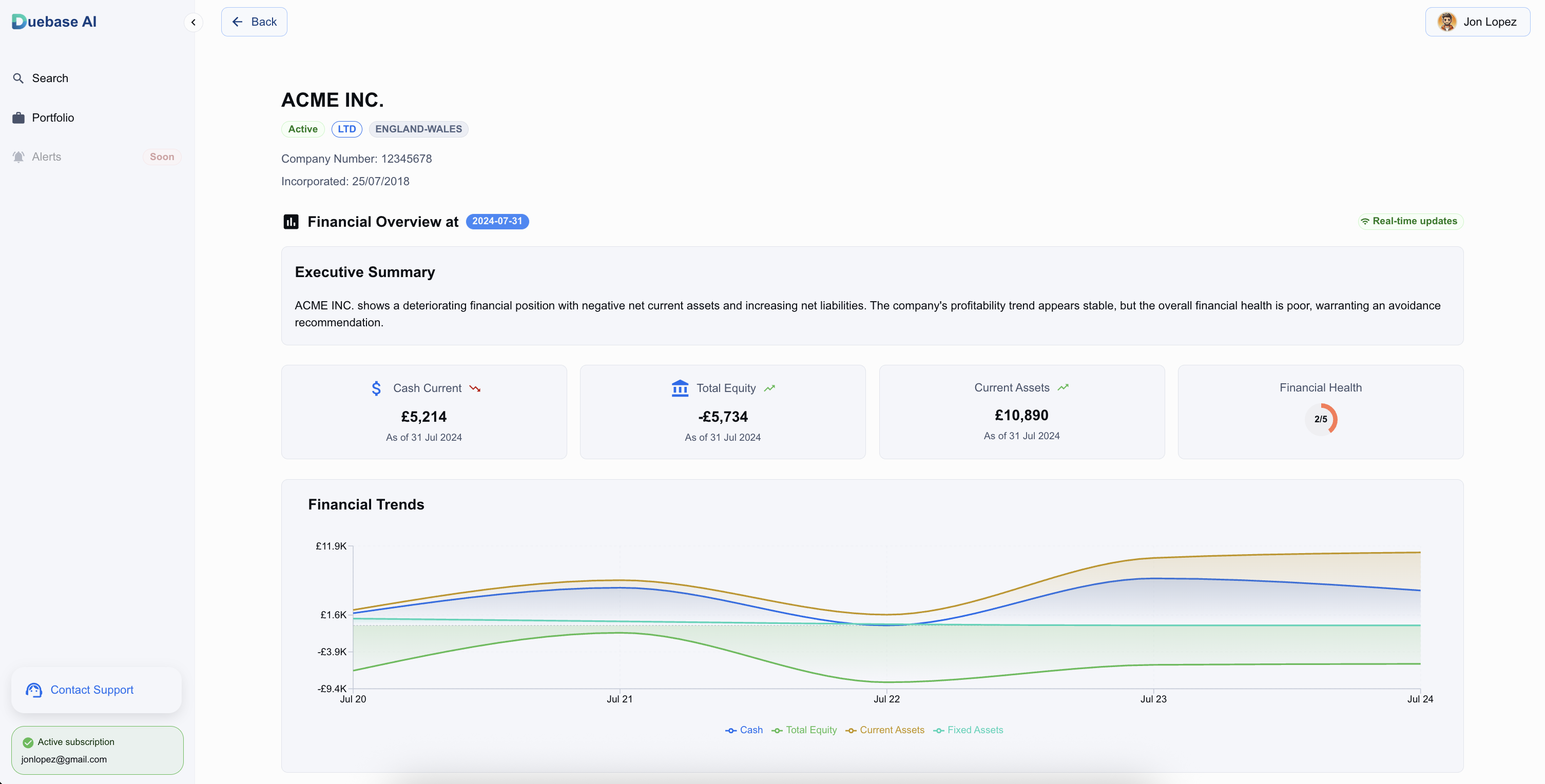 Duebase AI gallery image