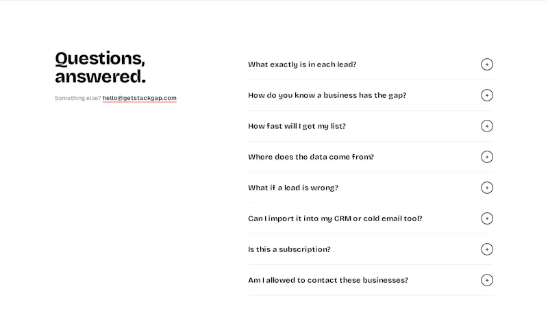 StackGap screenshot 1