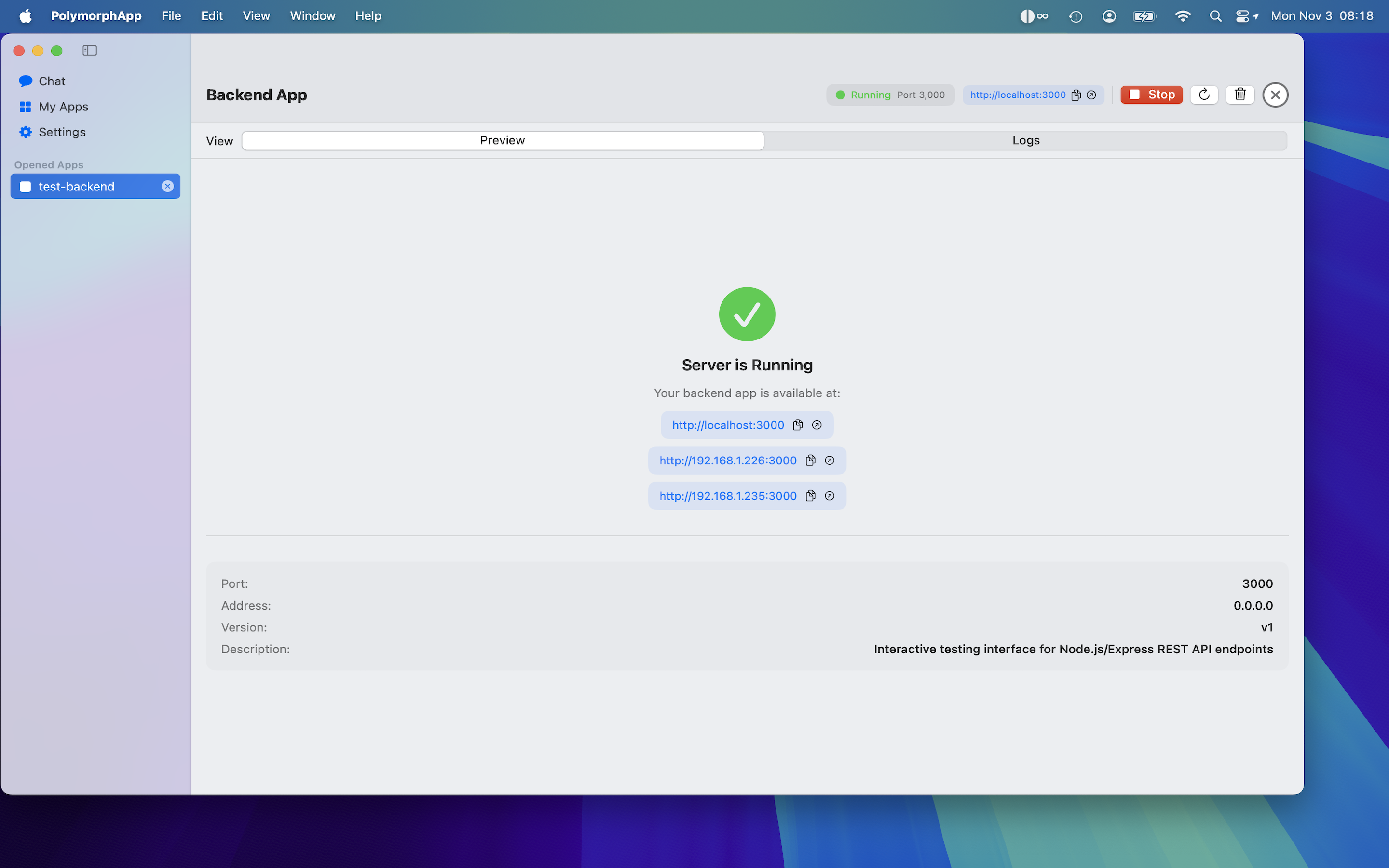 PolymorphApp gallery image