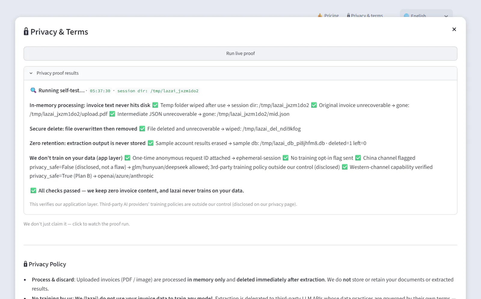 LazaiExtractor screenshot 3