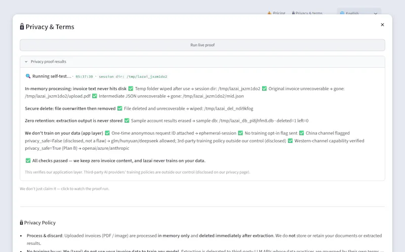 LazaiExtractor screenshot 3