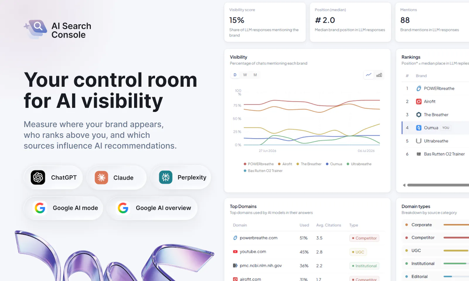 AI Search Console screenshot 3