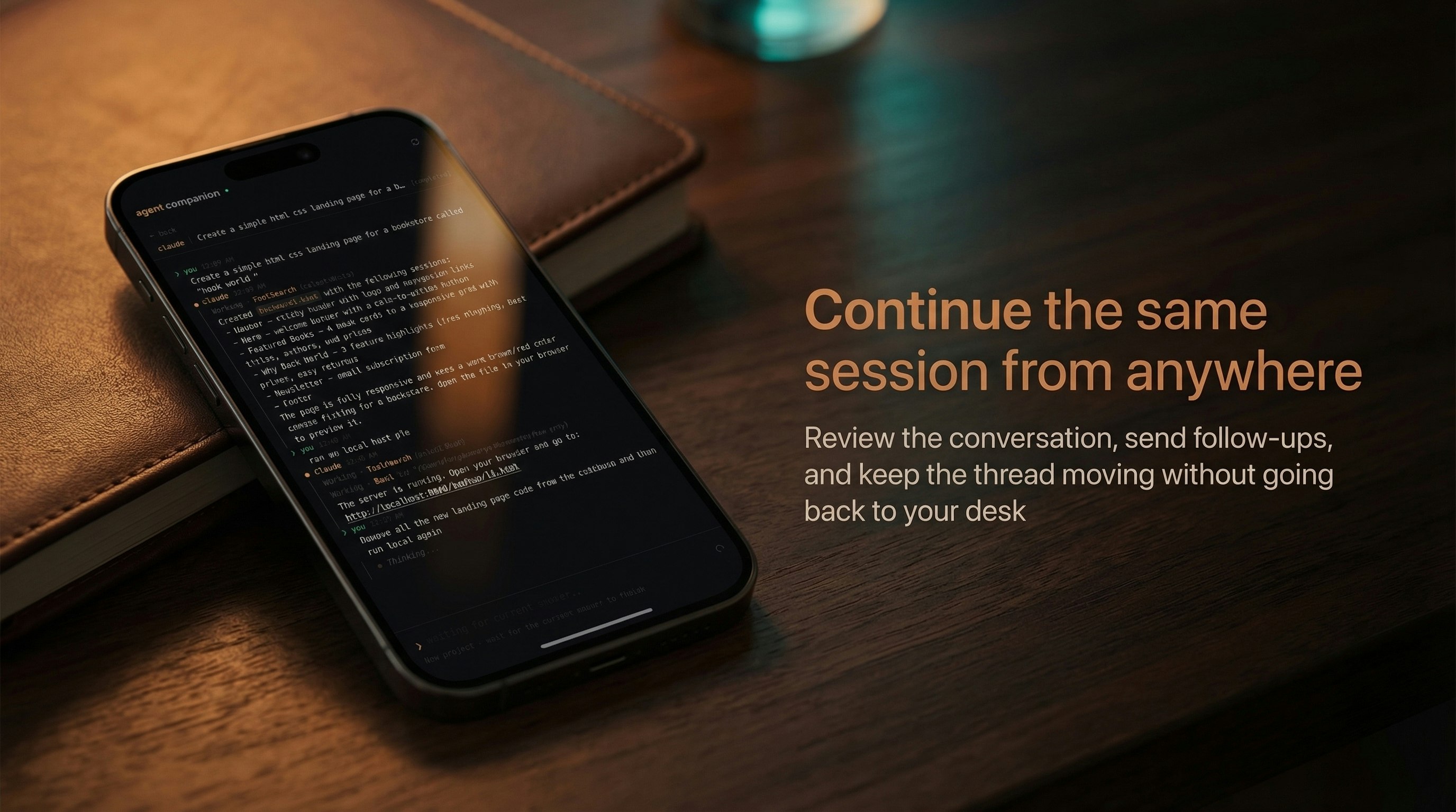 Agent Companion - Screenshot 4 showing product features and functionality