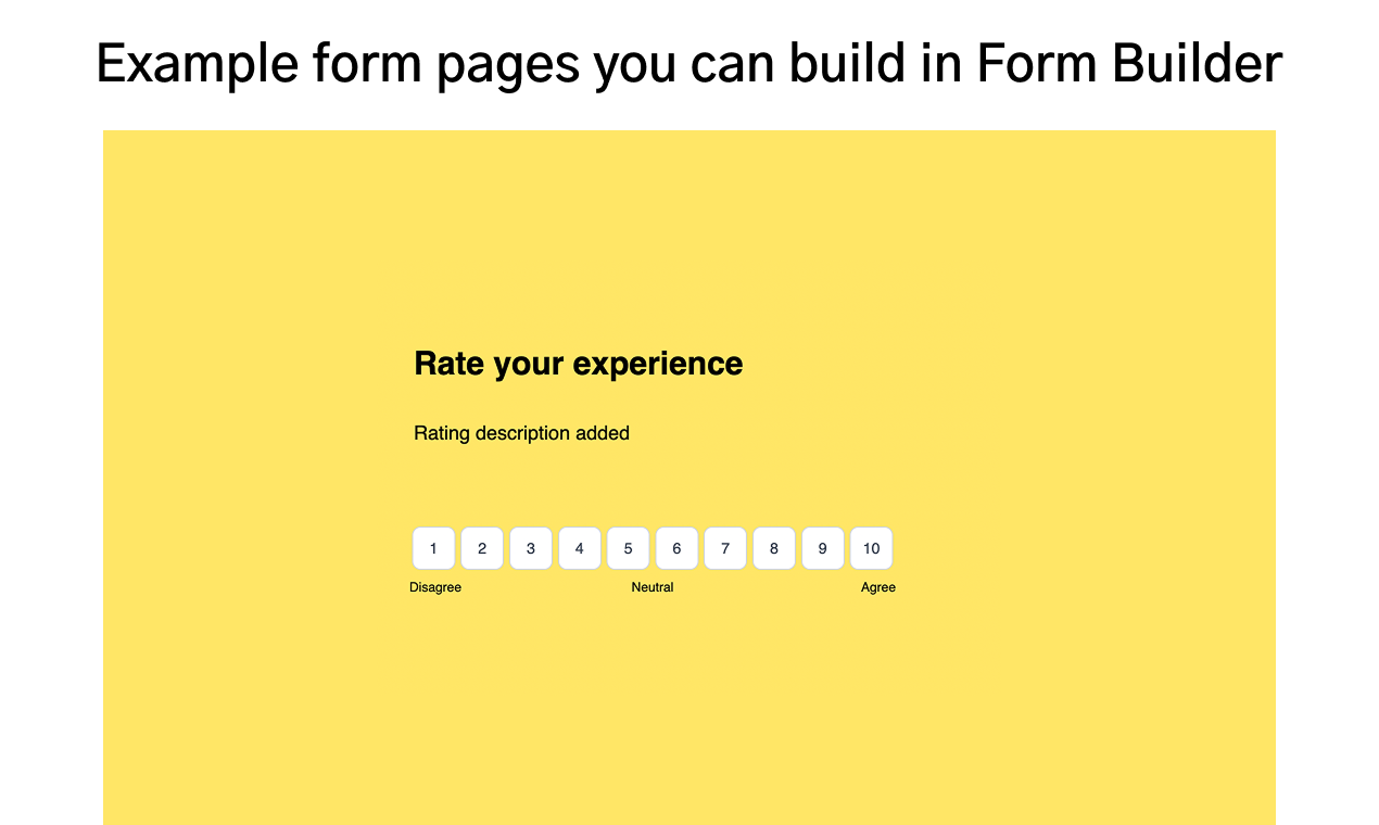 Form Builder gallery image