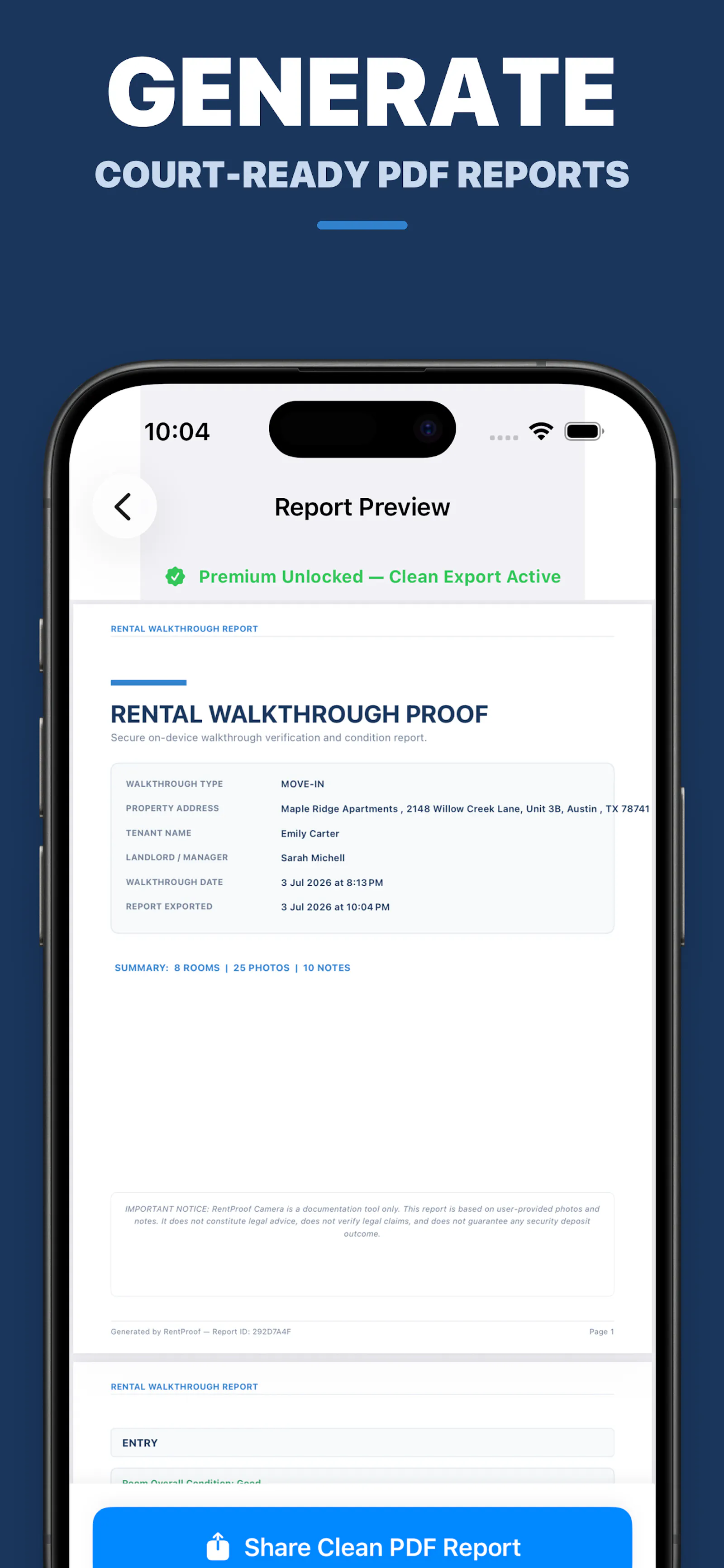 RentProof screenshot 3