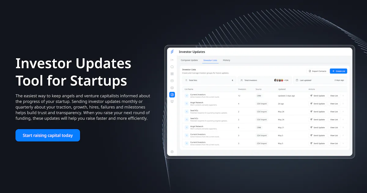 Investor Updates
