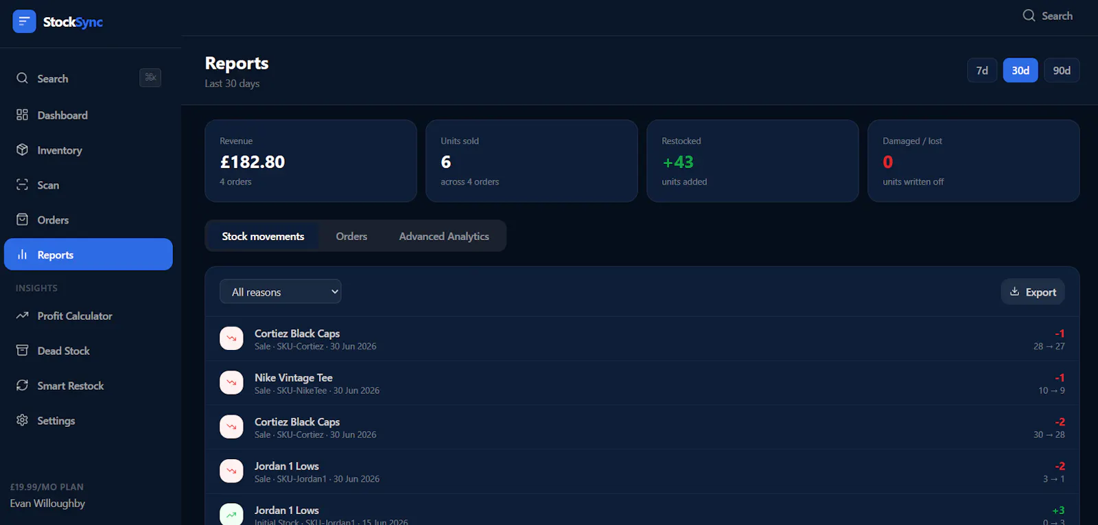 StockSync screenshot 8