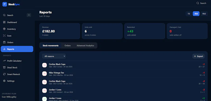 StockSync screenshot 8