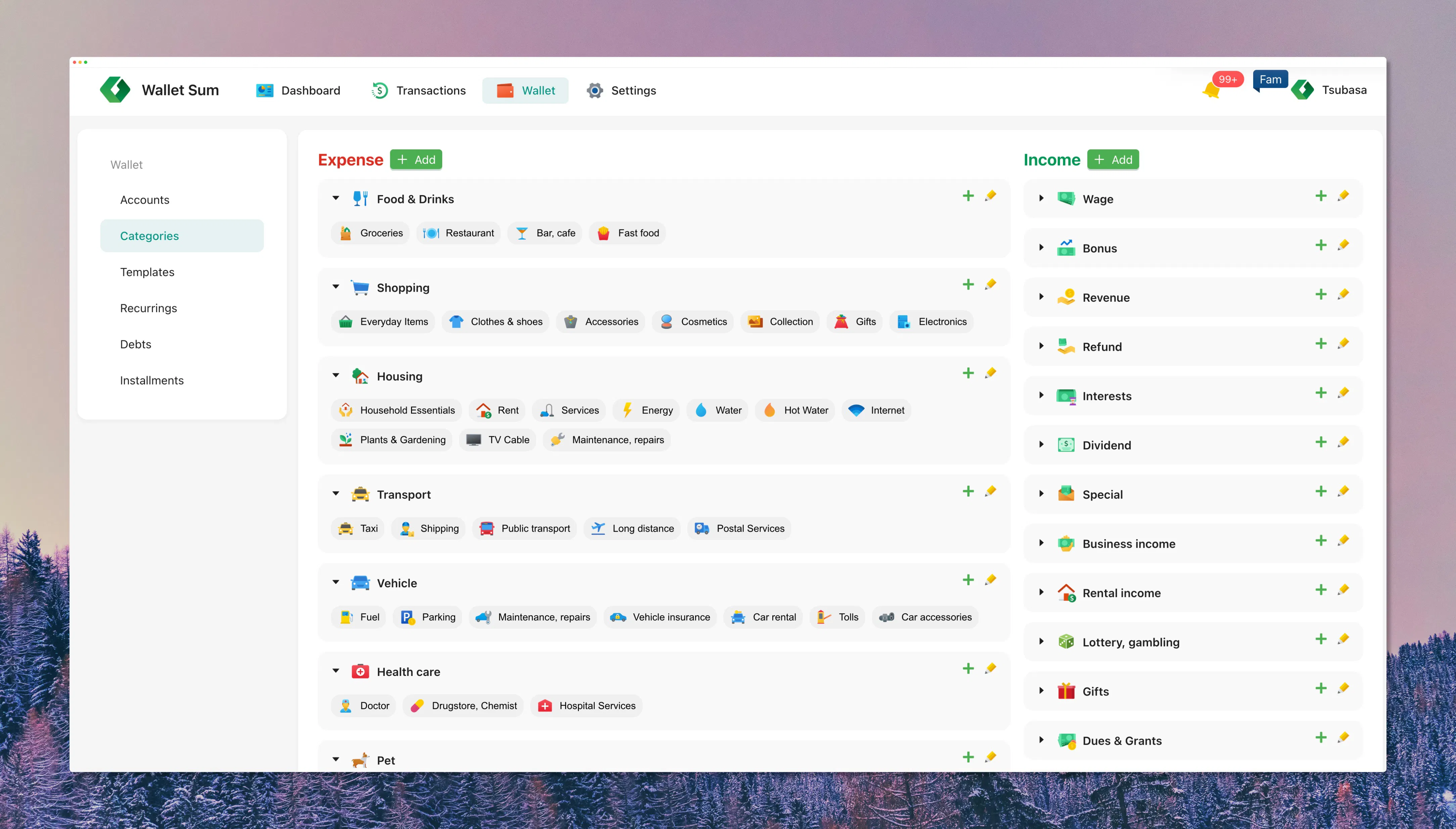 Wallet Sum screenshot 4