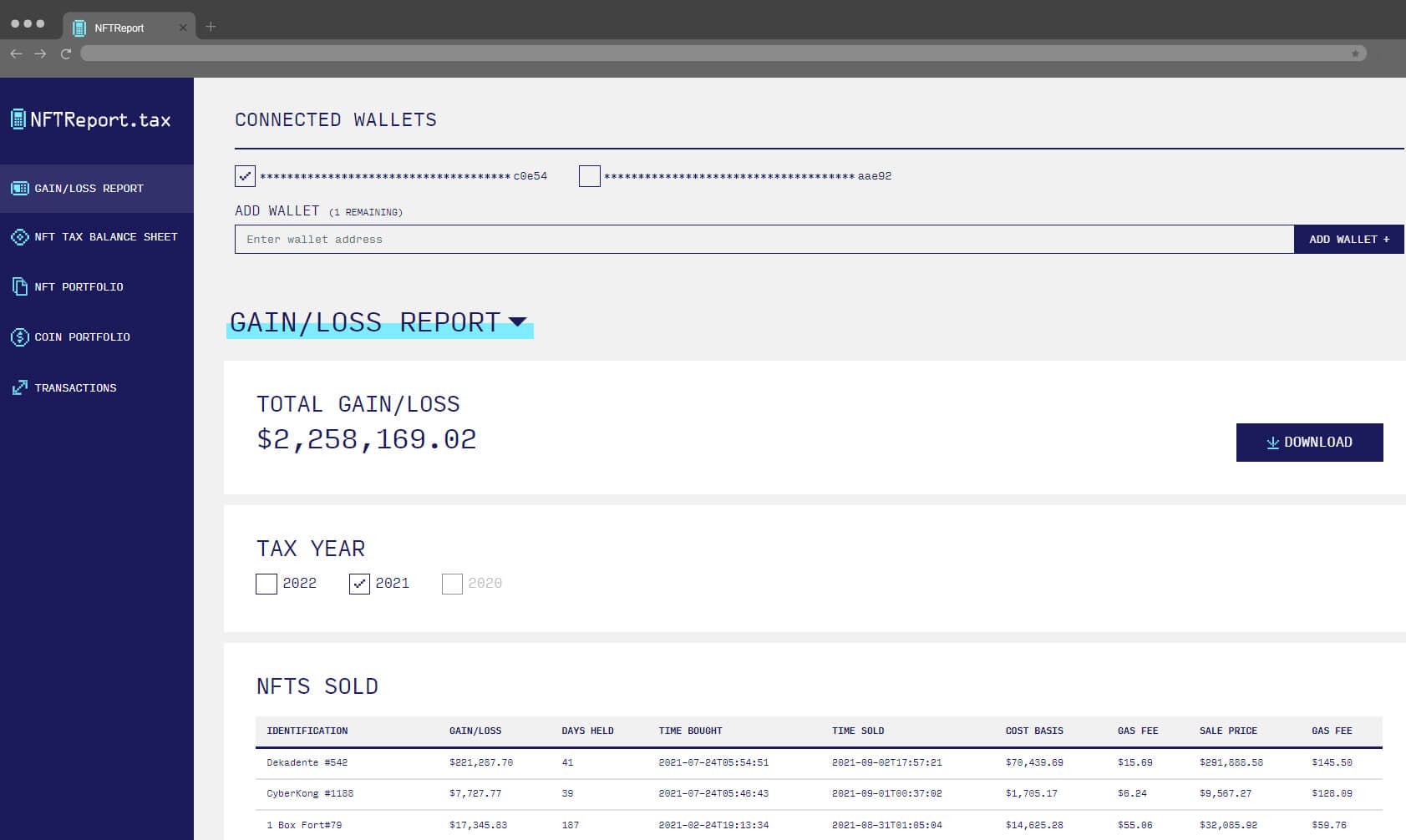 NFTReport.Tax media 1