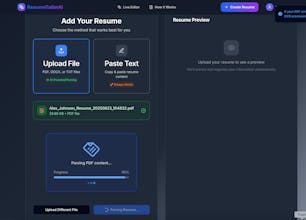 AI-tailored resumes for every job gallery image