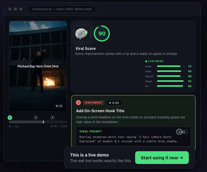 ViralScore screenshot