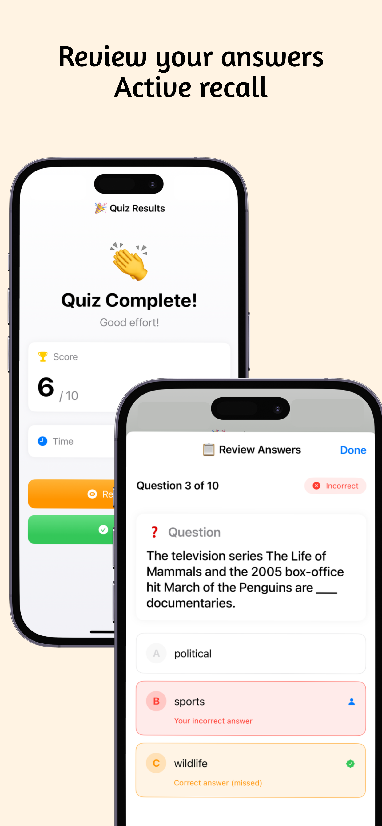 Master dell'esame - Crea quiz e flashcard in pochi secondi con AI media 7