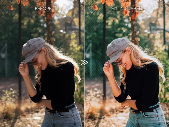 Ярко -яркая Fujifilm Lightroom Preset - Fujifilm Lightroom Prepets медиа 3