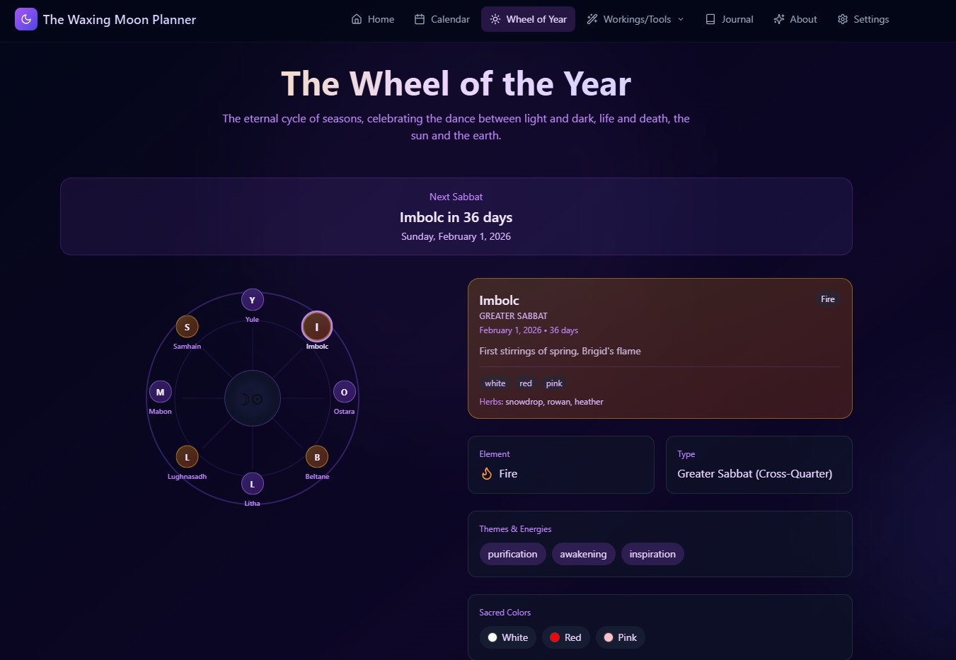 Waxing Moon Planner gallery image