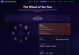 Waxing Moon Planner gallery image