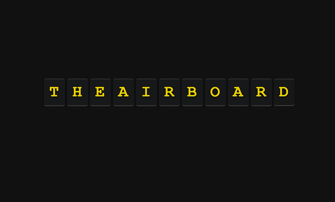 Theairboard - Junta de salida en vivo - Una junta de salida del aeropuerto que encaja en su bolsillo media 1
