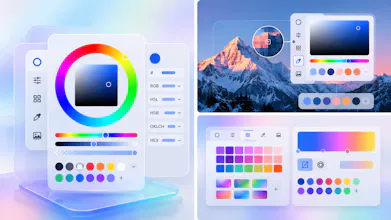 Chroma Panel - Modern React Color Picker gallery image
