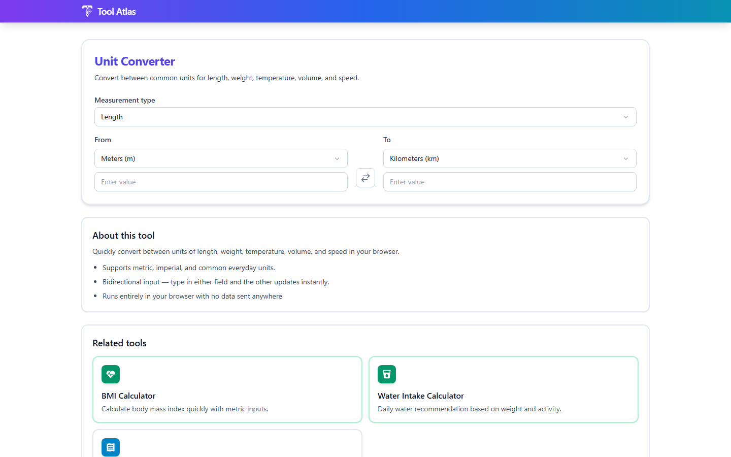Tool Atlas: Free Online Toolbox gallery image