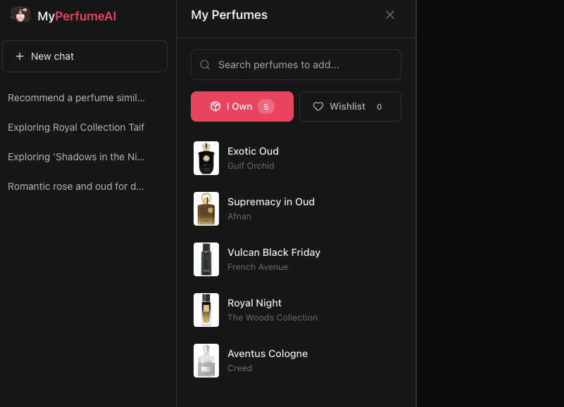 MyPerfumeAI gallery image
