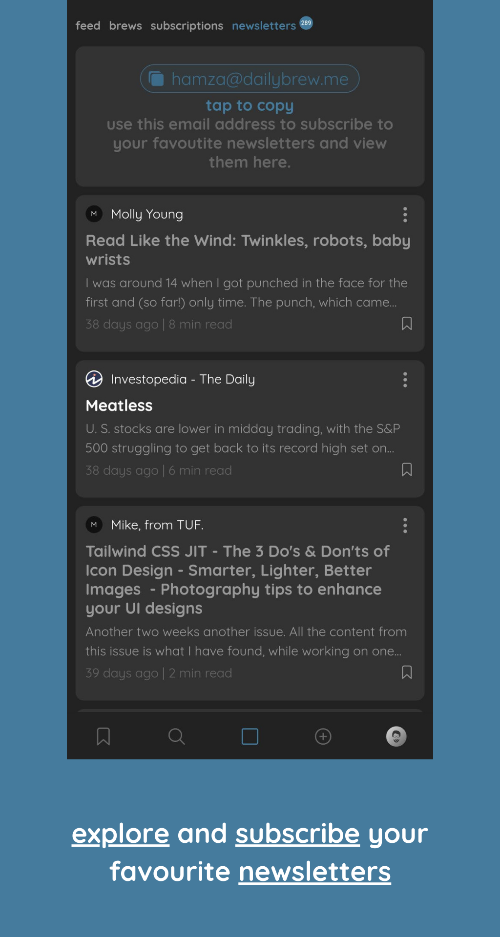 dailyBrew gallery image