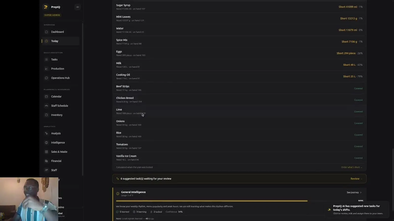PrepIQ screenshot 1 (video preview)