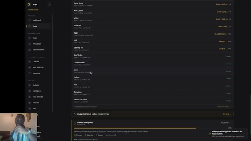 PrepIQ screenshot 1 (video preview)