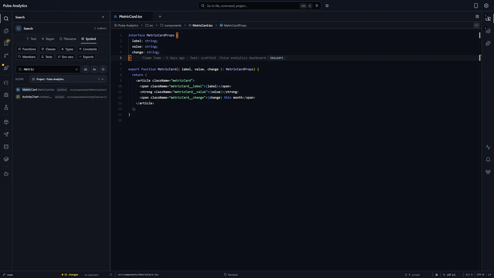 Flame IDE screenshot 7