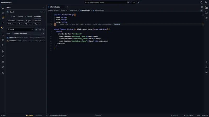 Flame IDE screenshot 7