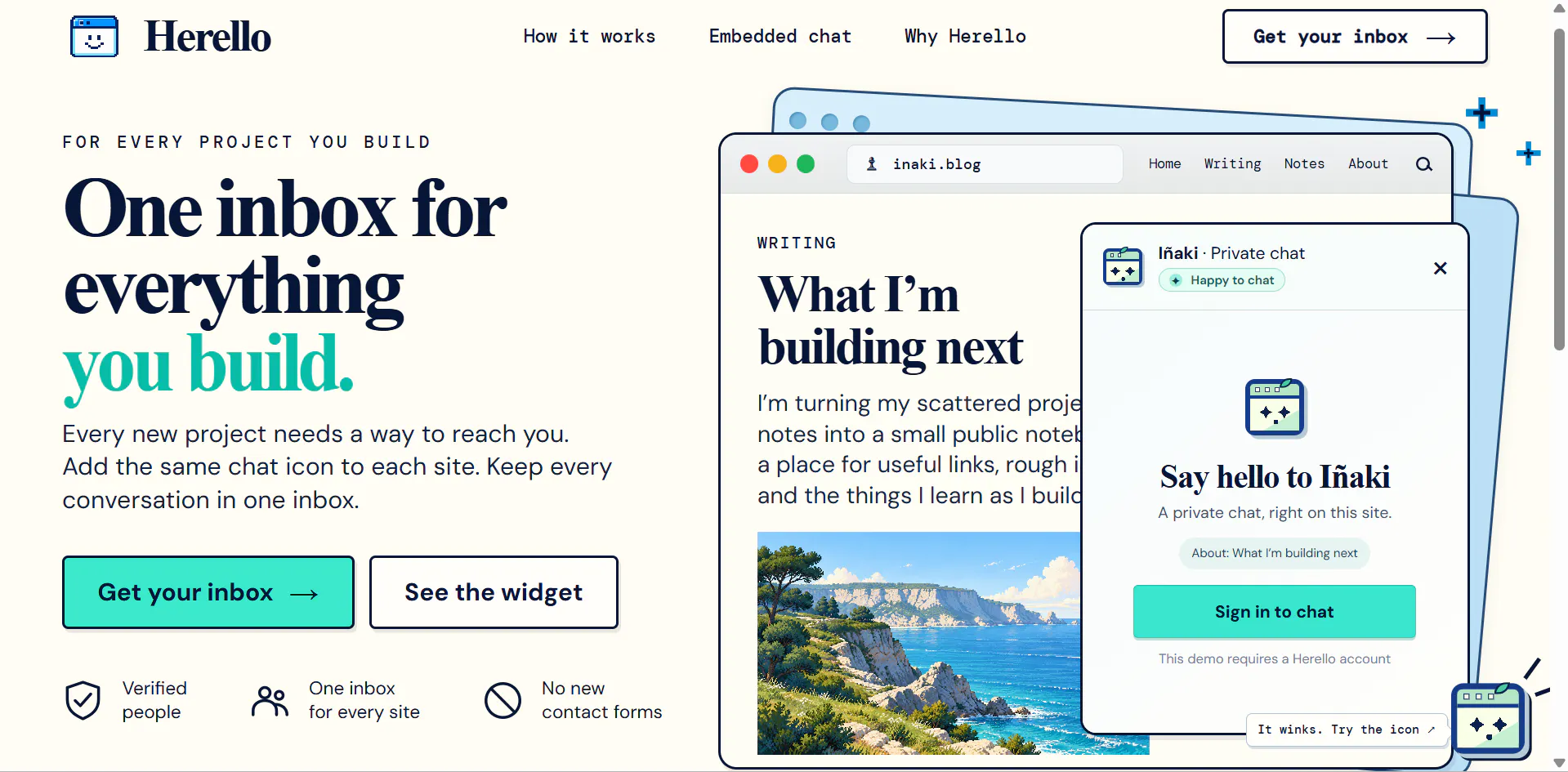 Herello — One inbox 4 everything u build gallery image