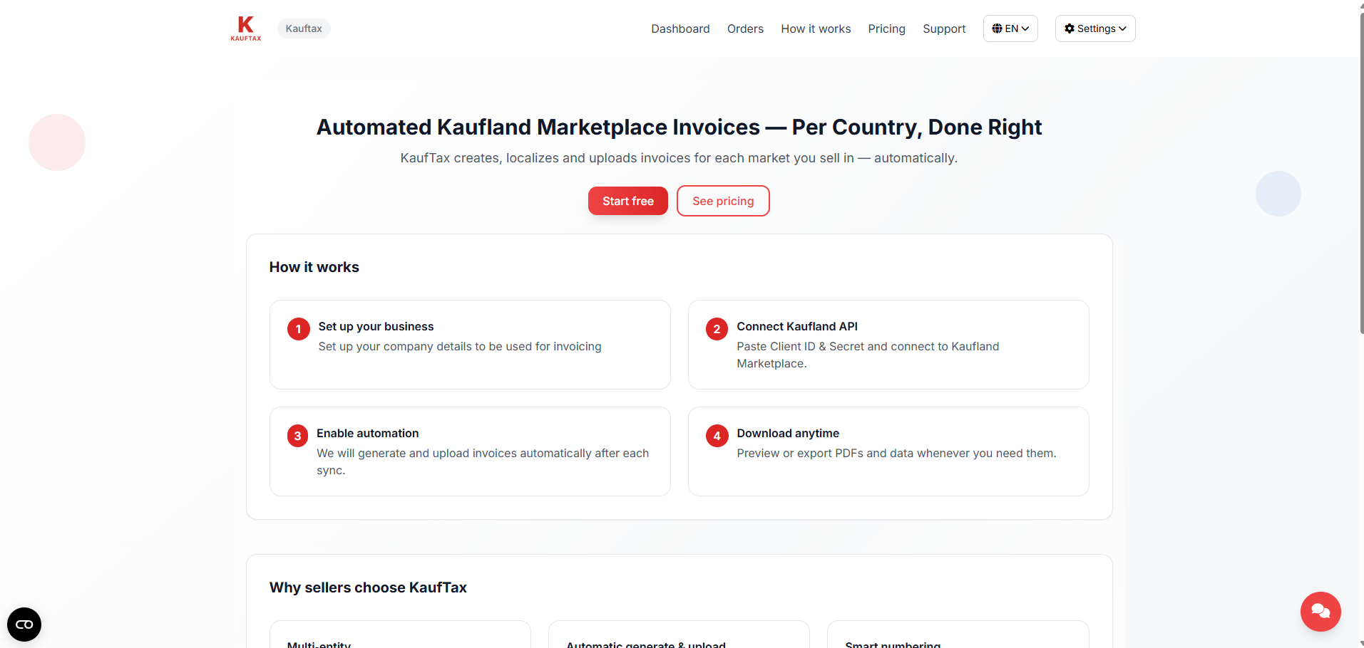 KaufTax — Automate Kaufland Invoices gallery image