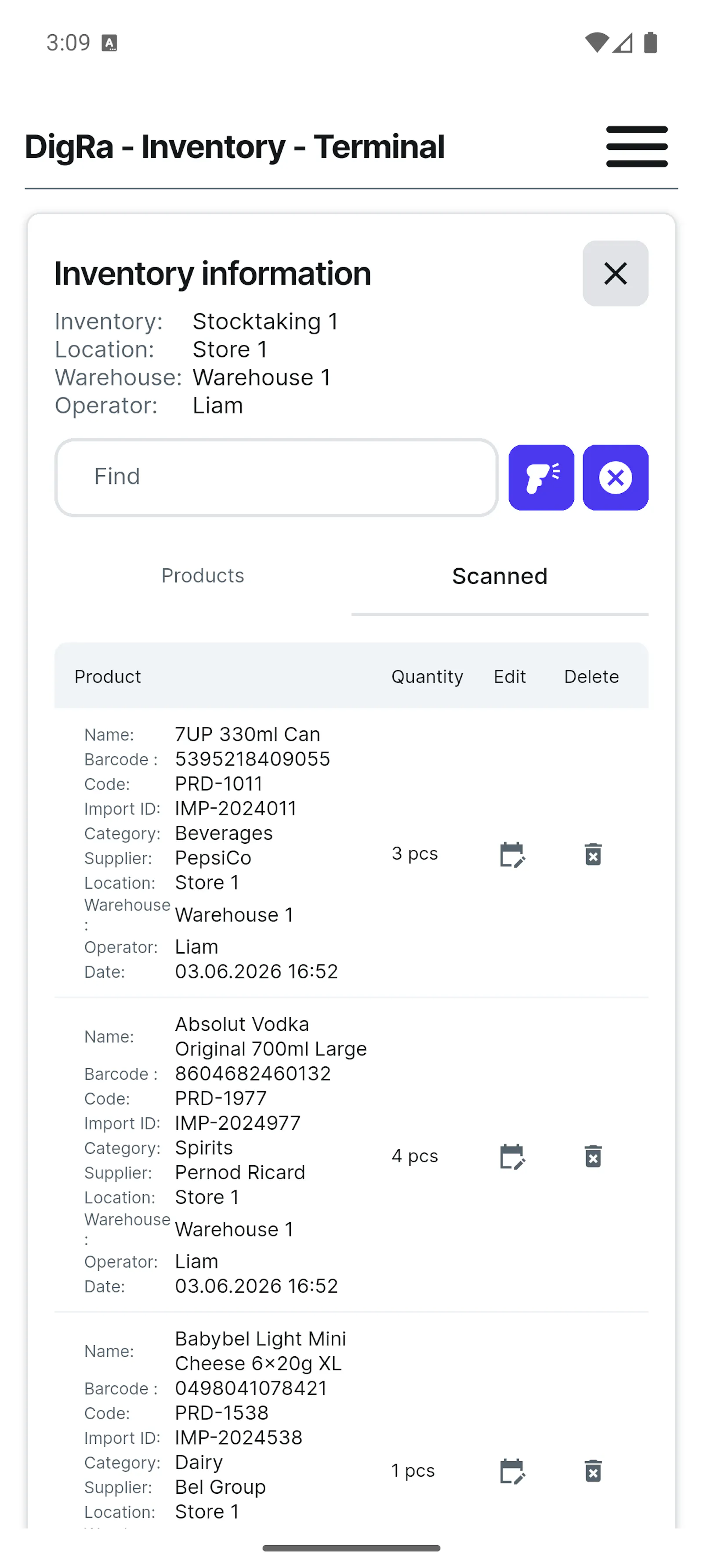 Digra Inventory screenshot 7