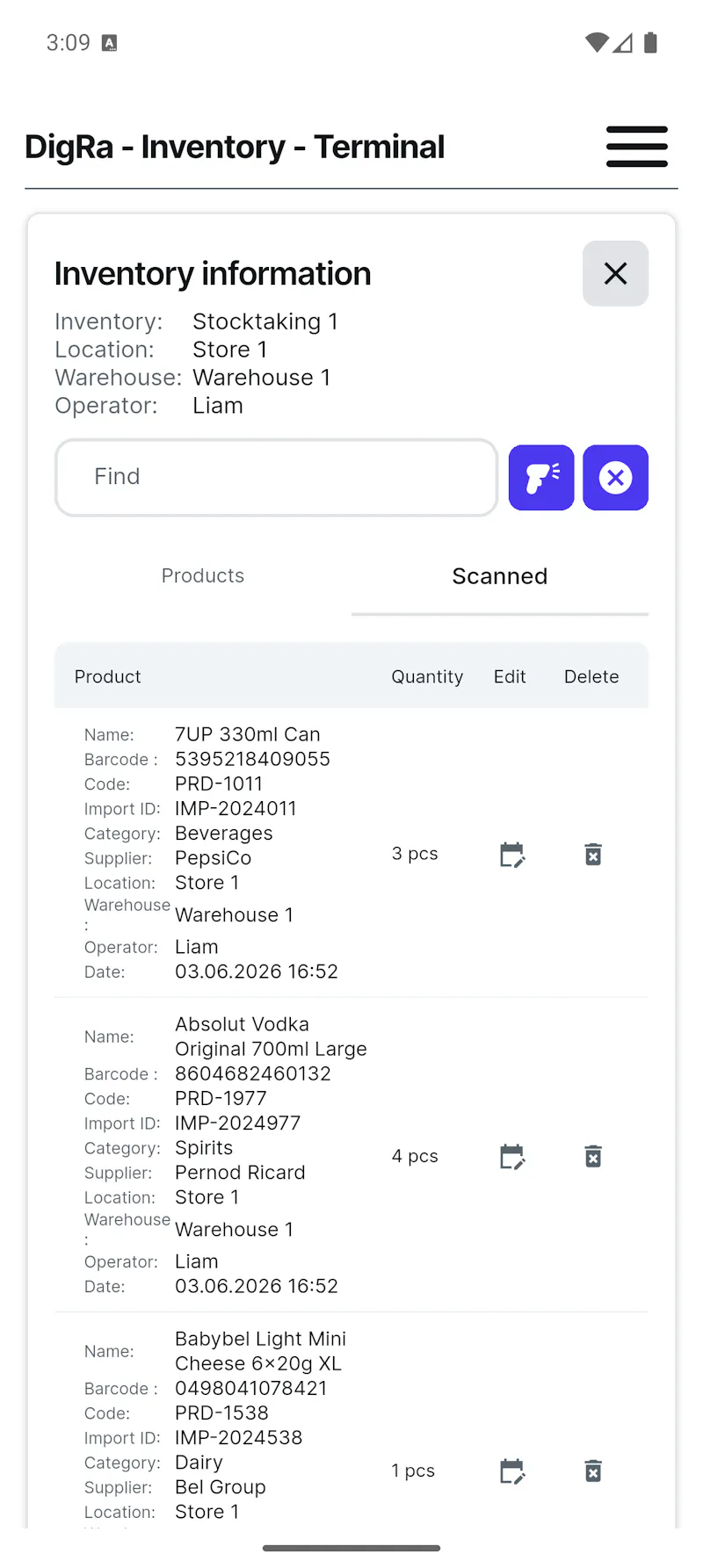 Digra Inventory screenshot 7