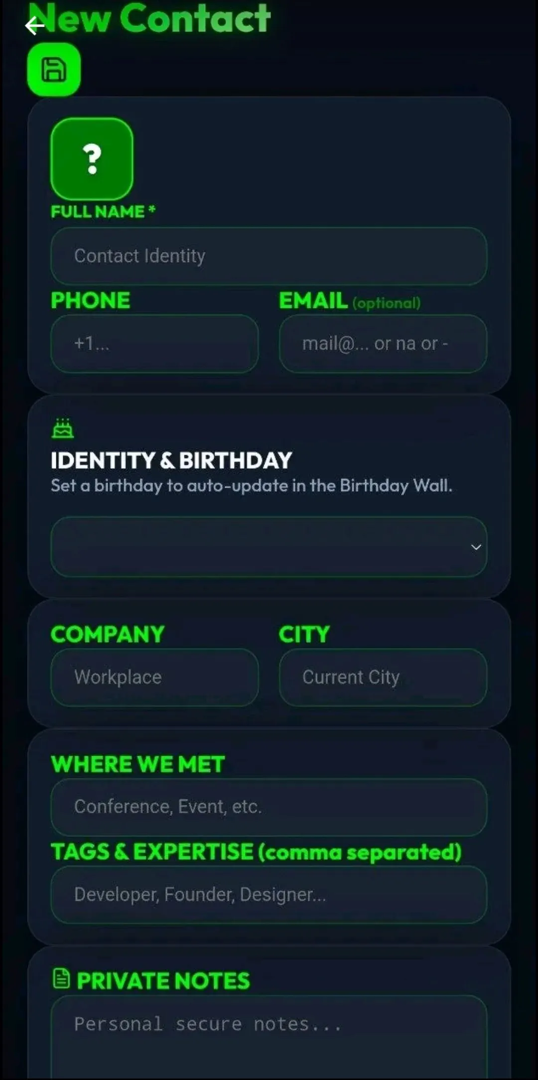 Smart Contact: AI Contact book gallery image