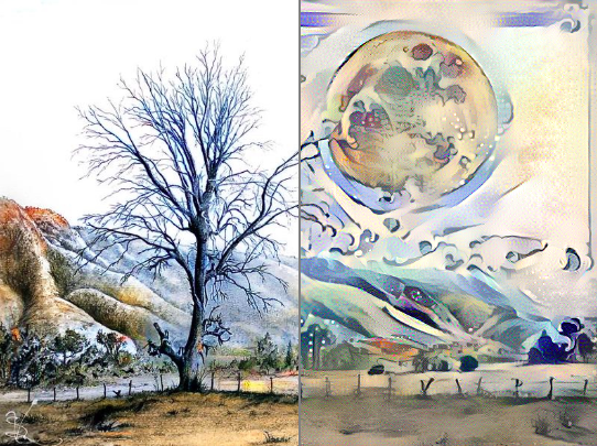 Artistic Style Transfer online gallery image