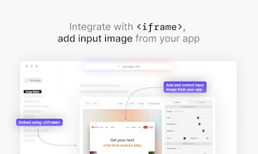 Pika Embed의 고급 이미지 편집기 스크린샷 - 사용자에게 앱 내에서 직접 시각 자료를 만들고 편집할 수 있는 편의성을 제공하여 외부 편집 소프트웨어의 필요성을 제거하세요.