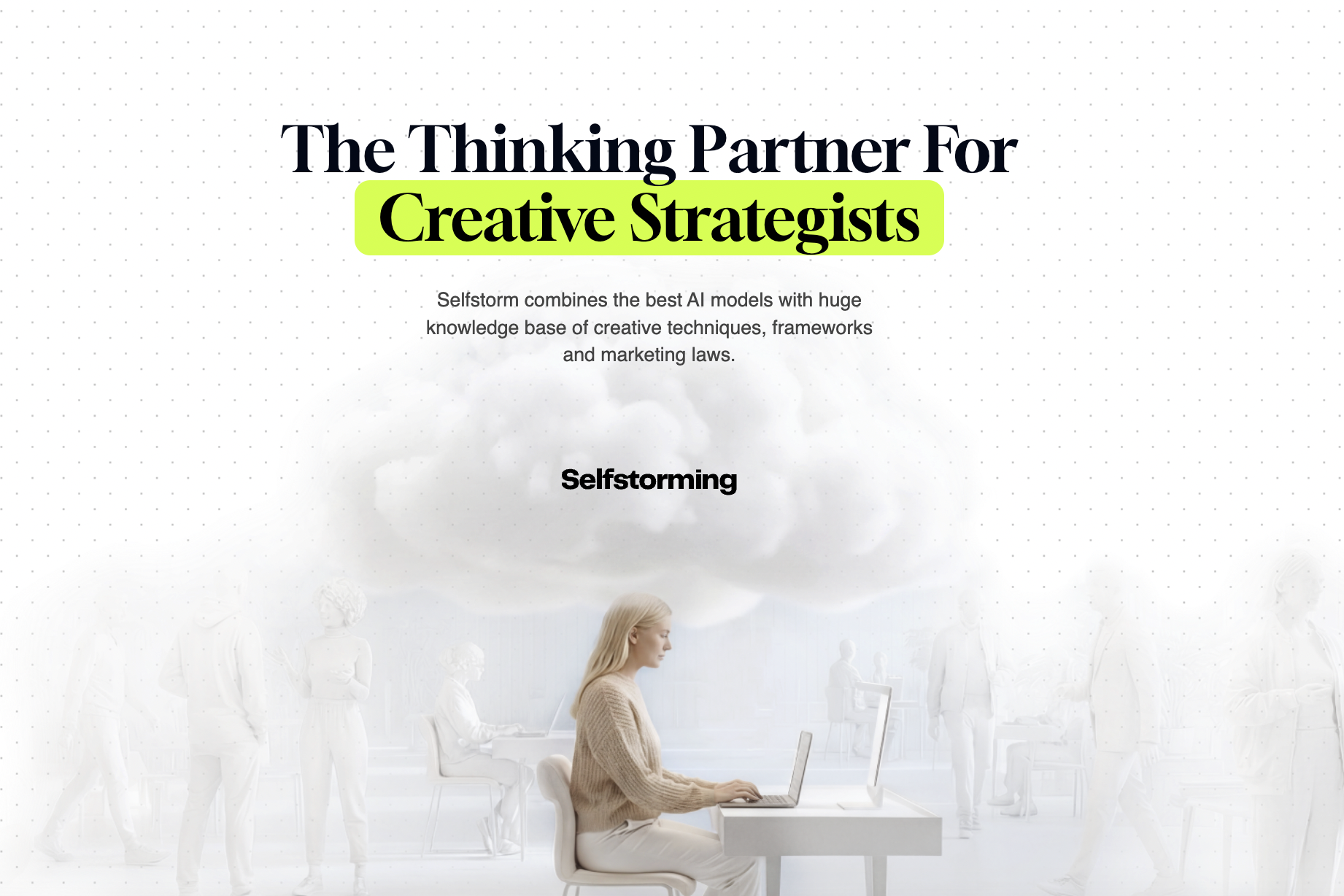 Selfstorming - Screenshot 2 showing product features and functionality