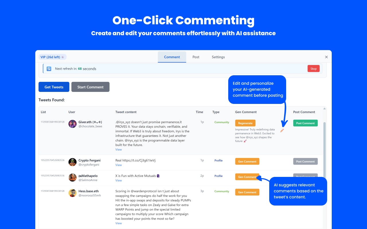 EngageX.Click - Screenshot 2 preview