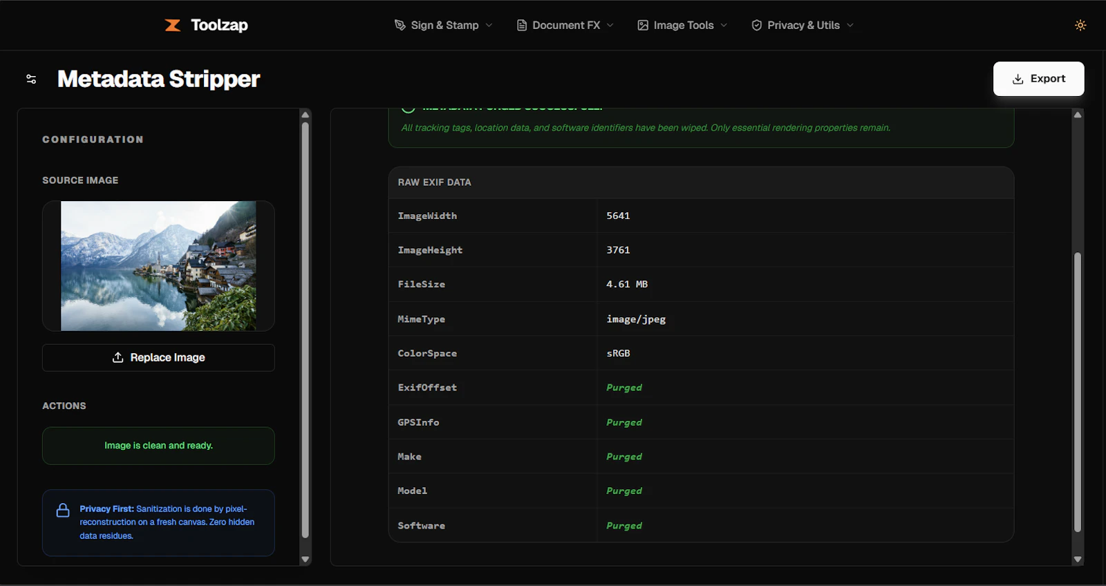 Toolzap screenshot 2
